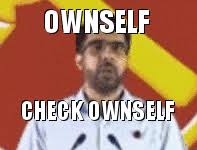 Image result for ownself check ownself gif