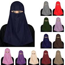 Women headscarf cover your head and face Polyester high quality ...