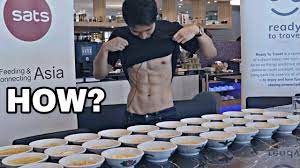 Insane 6KG SATS Laksa Noodles Challenge! Six Packs after 30 bowls of Laksa  eaten?! - YouTube