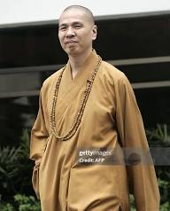 Photo taken on October 7, 2009 shows Shi Ming Yi a Buddhist ...