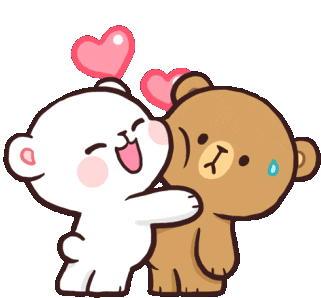 Bear Hug Sticker - Bear Hug - Discover & Share GIFs.gif