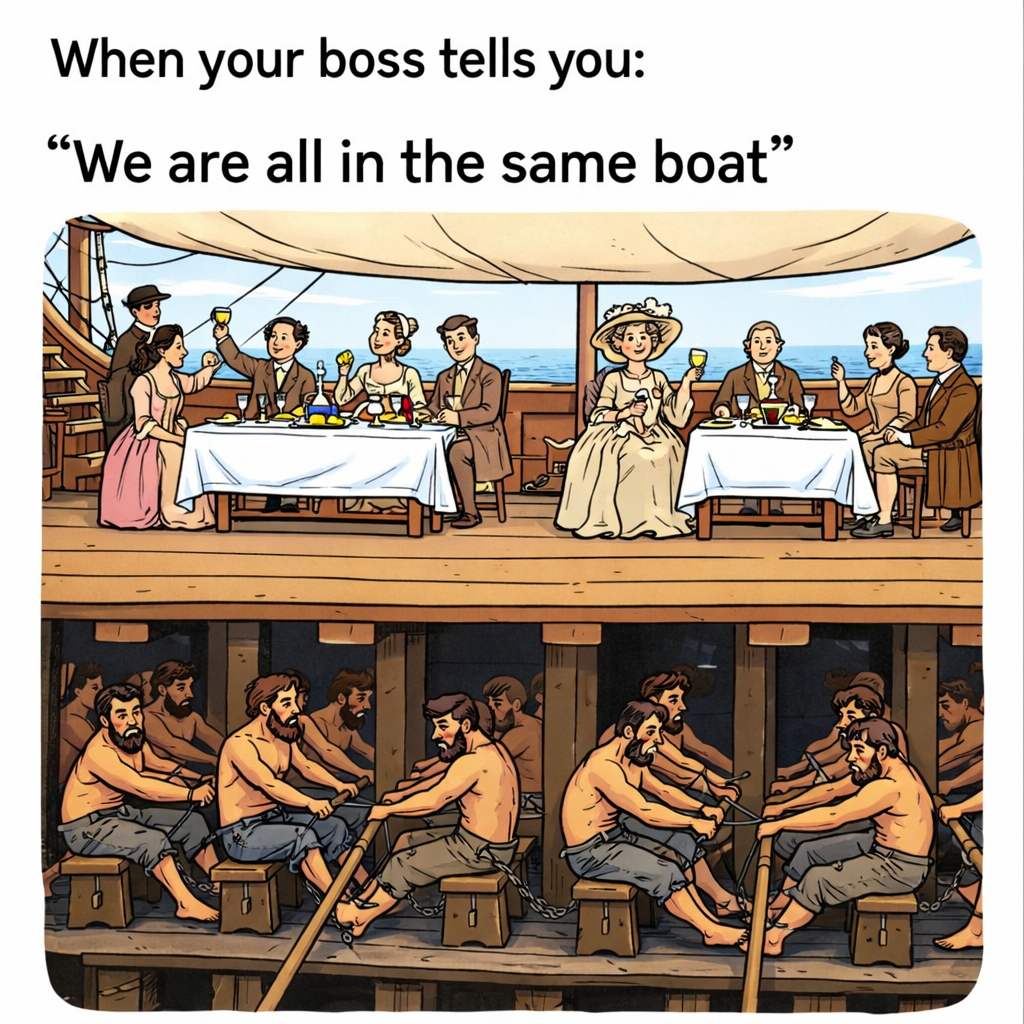 Same boat, different reality.png