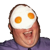egg on your face.gif
