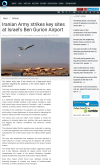 Iranian Army strikes key sites at Israels Ben Gurion Airport.png